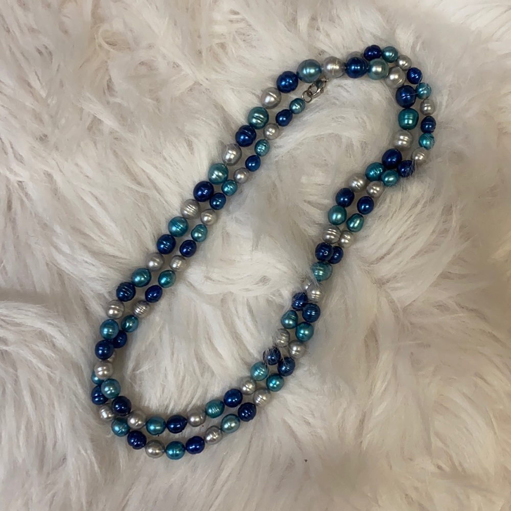 Sterling/Pearl Necklace